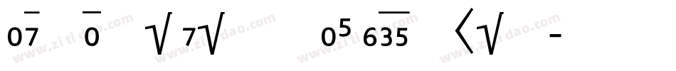 Lisboa Sans LF Regular字体转换